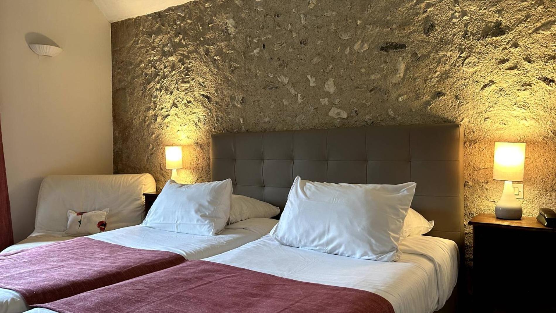 Logis Auberge Le Colombien - Hotel Et Restaurant Villandry Bagian luar foto