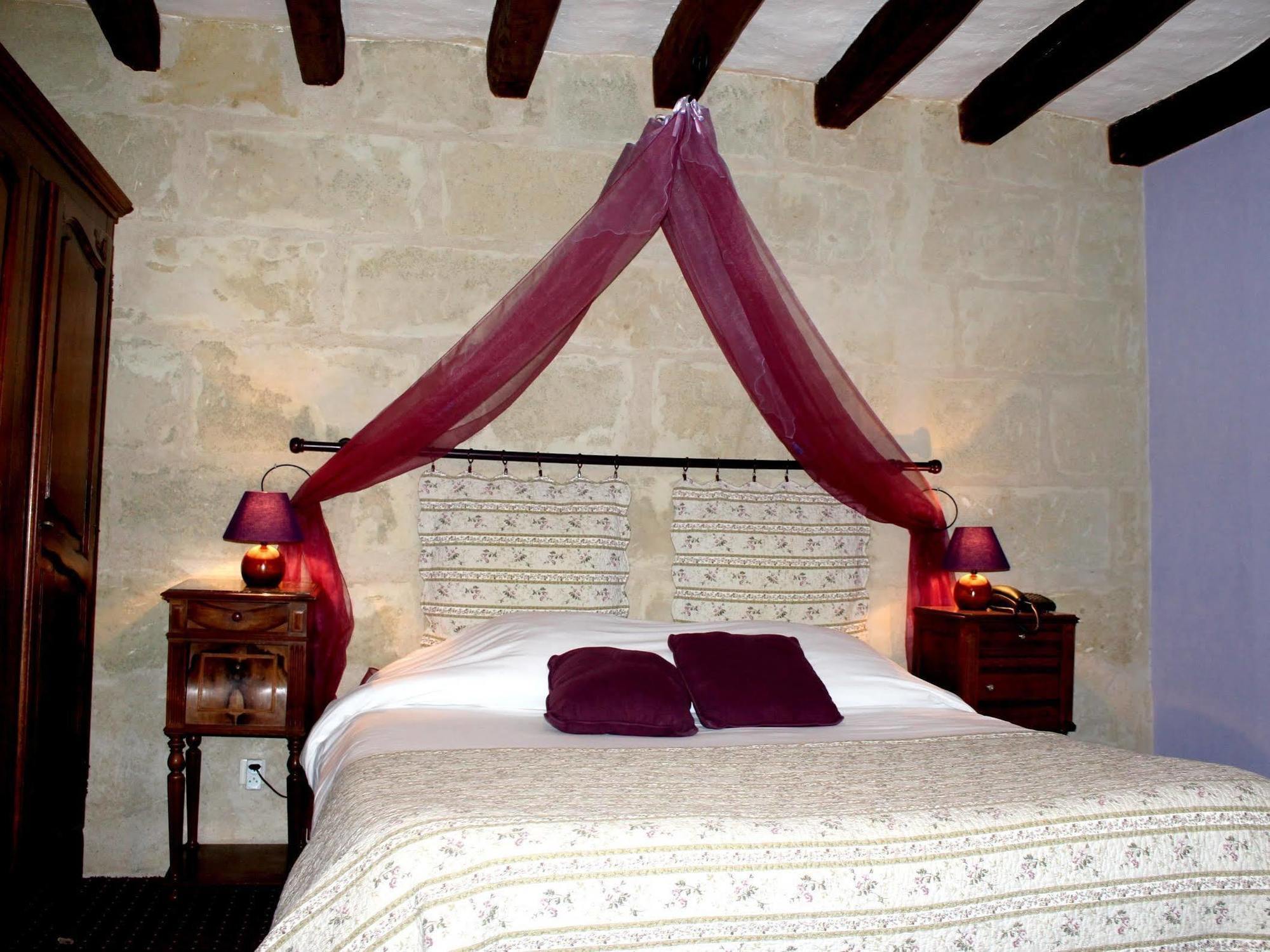 Logis Auberge Le Colombien - Hotel Et Restaurant Villandry Bagian luar foto